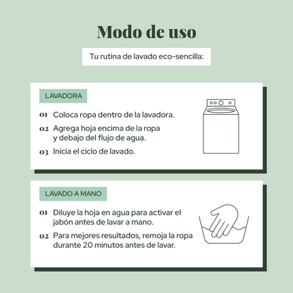 Detergente para Ropa (Sin Fragancia)