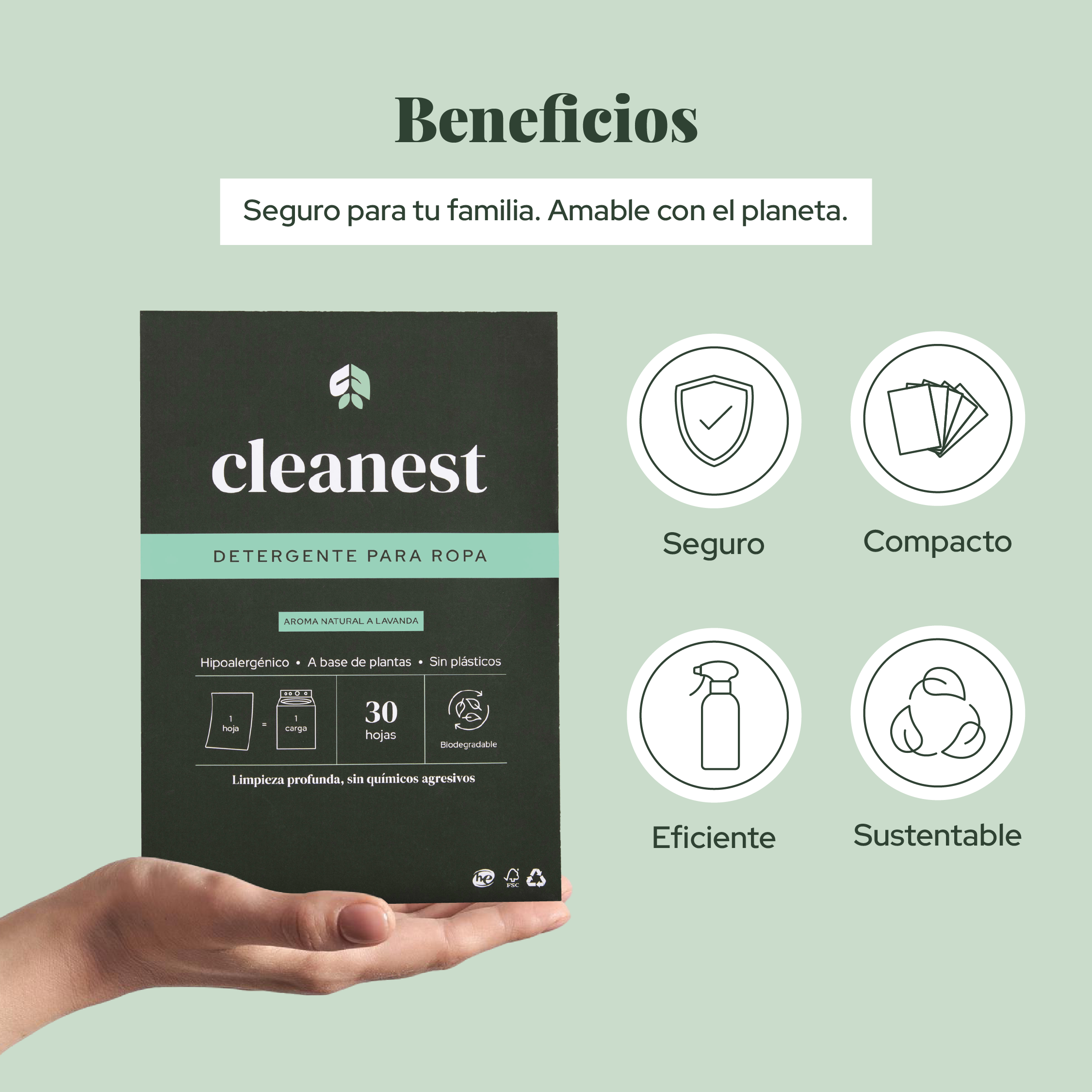 Detergente Para Ropa con Aroma a Lavanda